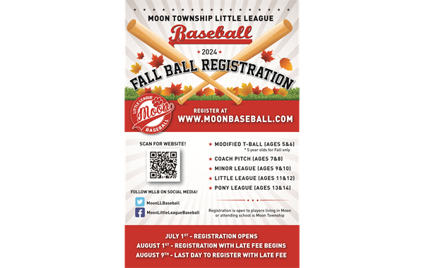 Fall Ball Signups are now Open!  